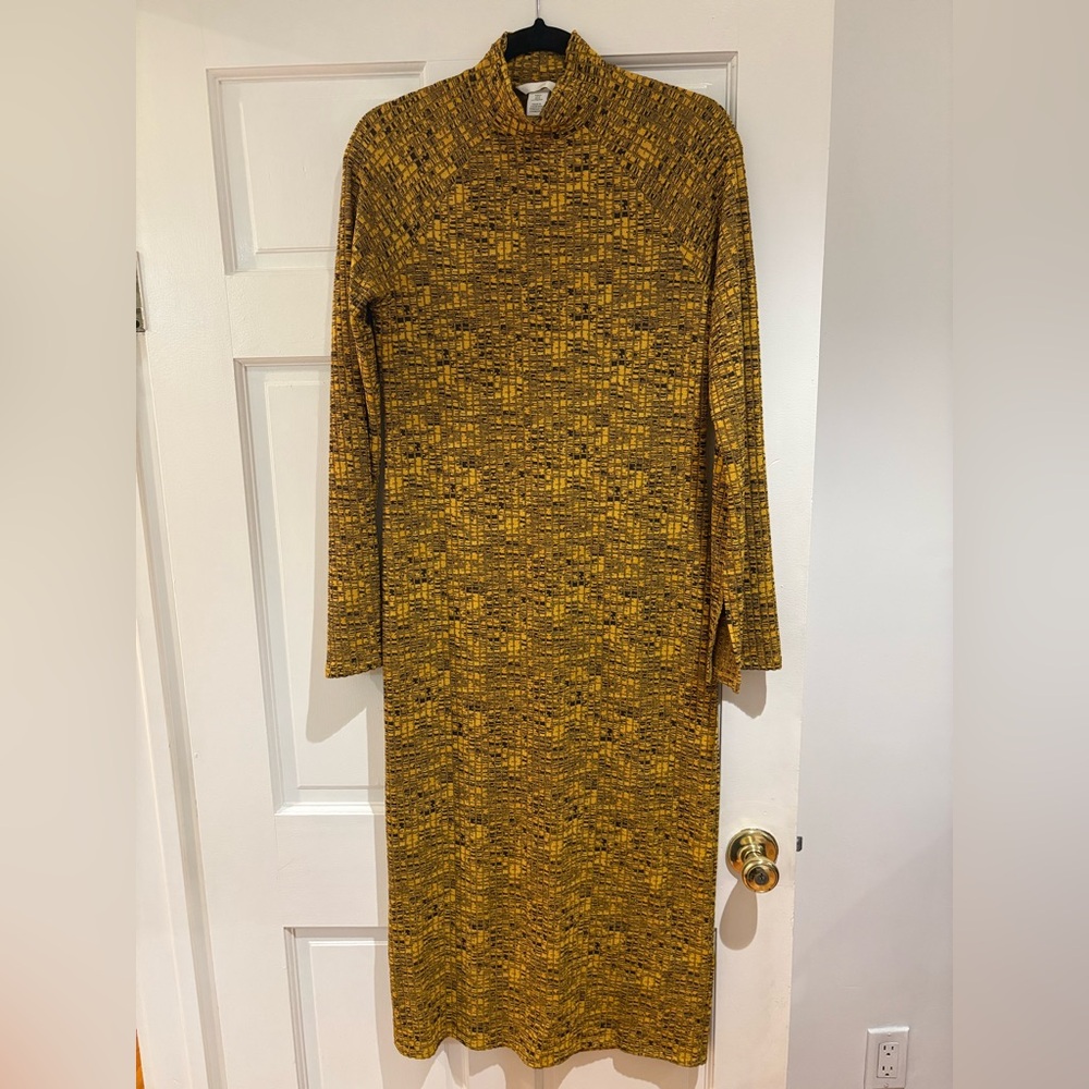 H&M Sweater Dress with Slit Sleeves